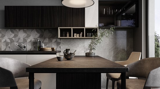 Modern Lacquered Open White Kitchen Cabinets