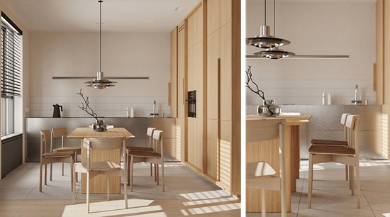 Minimalist Kitchen Design Product Illustration（3）