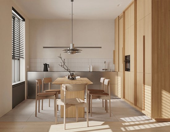 Minimalist Kitchen Design Product Illustration（1）