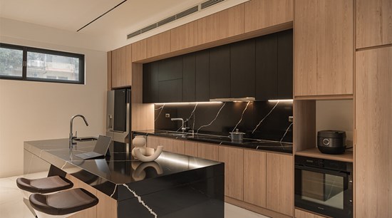 Modern Wood Cabinets For Kitchen With Island