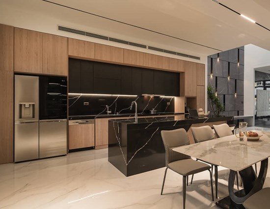 Modern Wood Cabinets For Kitchen With Island