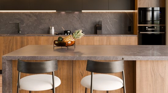 Rustic Styled Barn Wood Kitchen Cabinets
