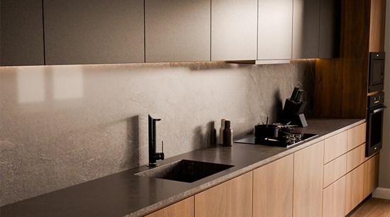 Rustic Styled Barn Wood Kitchen Cabinets