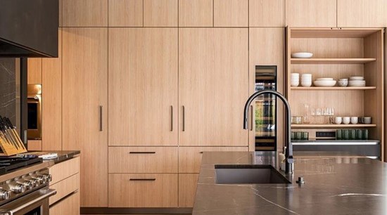 Modern Oak Wood Cabinets