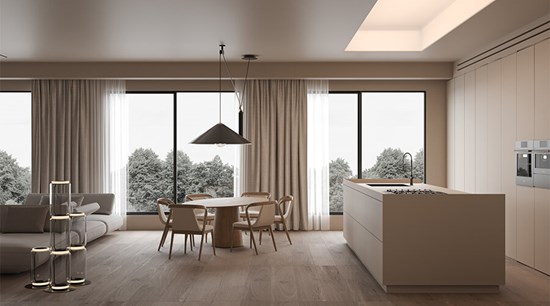 Modern Minimalist Kitchen Cabinets And Island