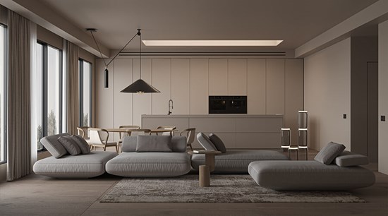 Modern Minimalist Kitchen Cabinets And Island