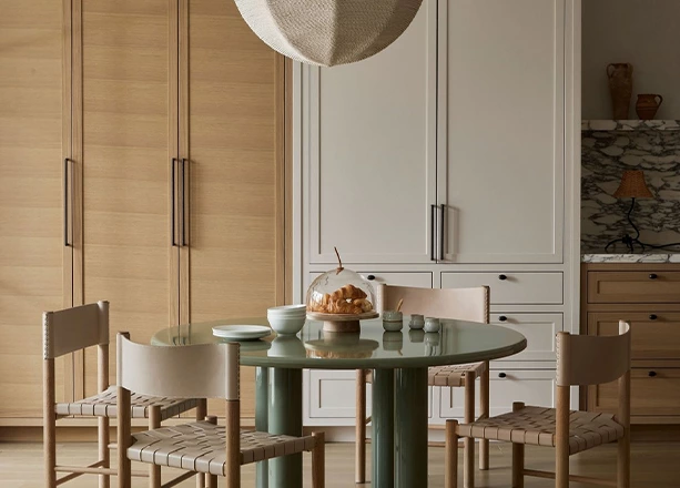 Soft-Minimalist Whole House Design with Marble Accents